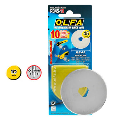 Olfa Cuchilla circular de 45 mm