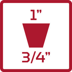 R77400011 - Pieza ampliadora para llaves de vaso de impacto 3/4" - 1"