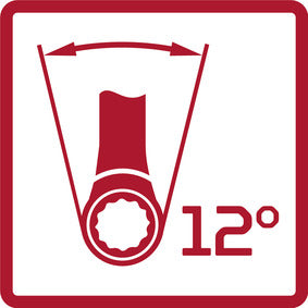 Cliquet GEDORE rouge R60600006 - Entraînement carré 1/2"