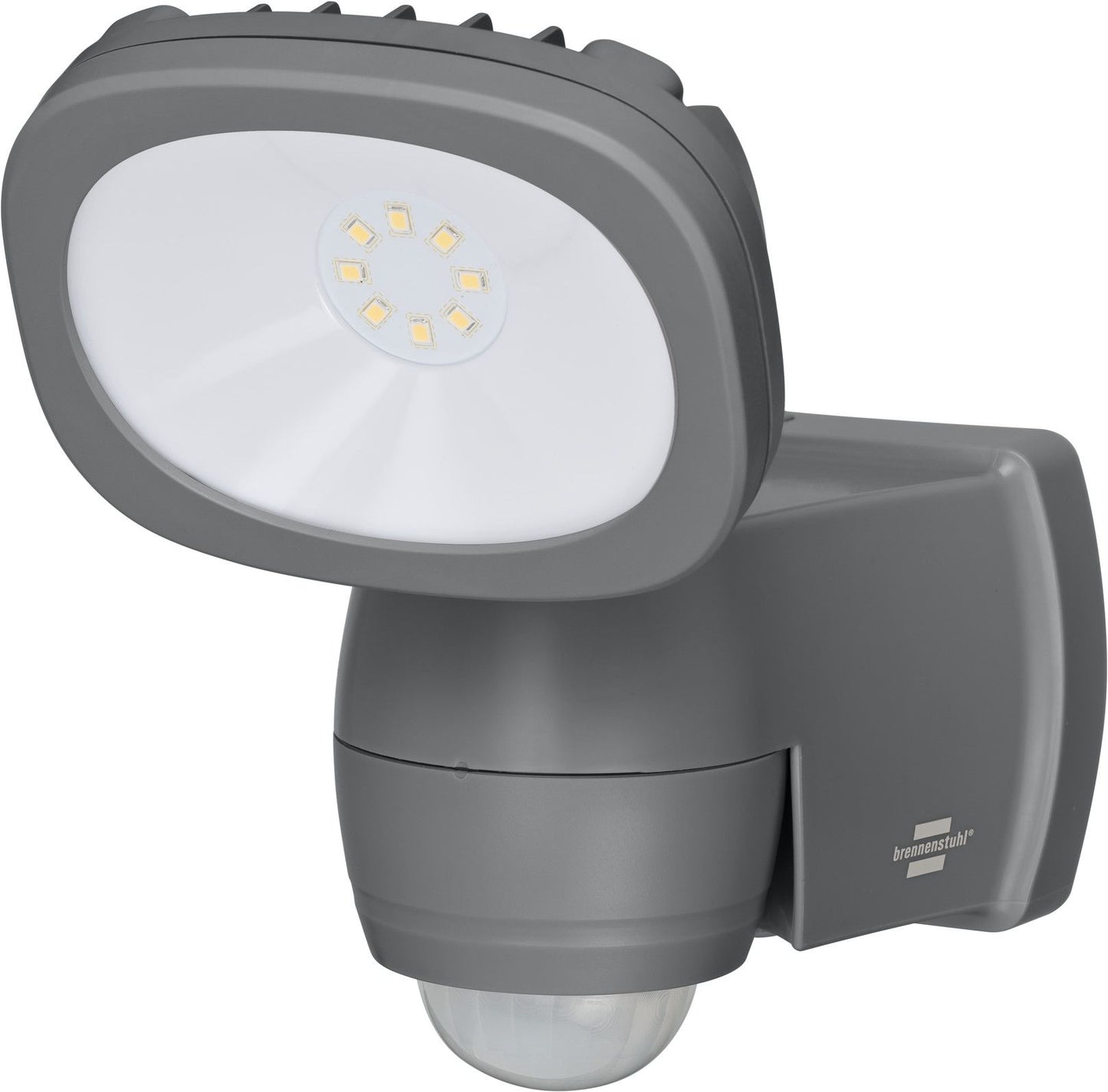 Brennenstuhl 1178900100 - Foco LED de pared a batería LUFOS 400 con detector de movimiento (440 lm)