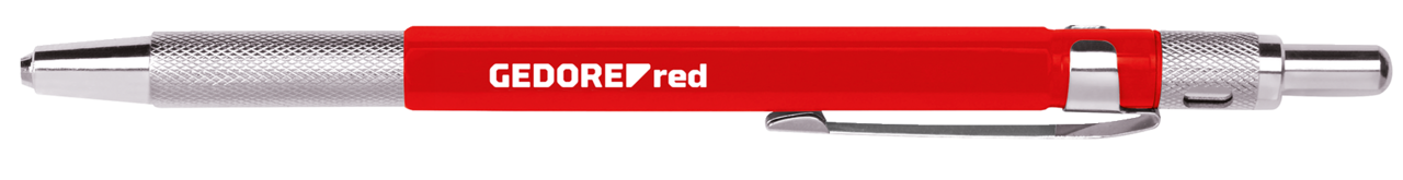 GEDORE red R90900020 - Tungsten carbide scriber with clip 150mm (3301433)