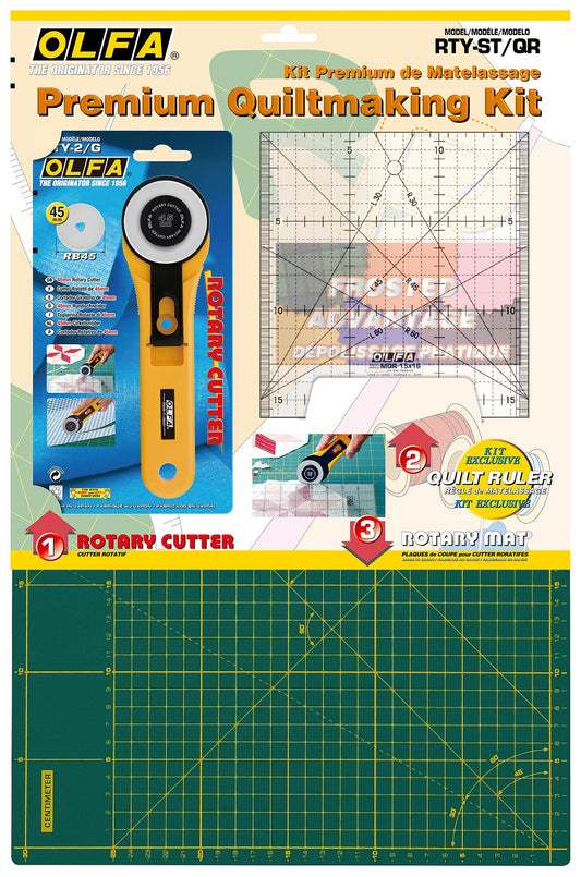 Olfa RTY-ST/QR - Kit iniciación Patchwork RTY-2/G + RM-IC-C