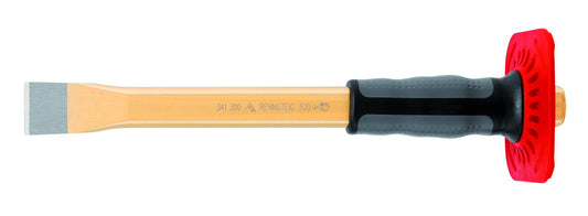 Rennsteig 341 300 0 - Rennsteig construction flat chisel with protective handle 350x23x13 mm.