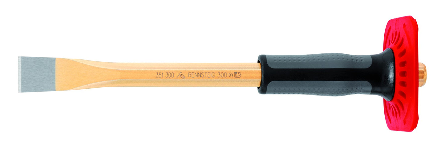 Rennsteig 351 250 0 - Rennsteig construction octagonal chisel with protective handle 250x16x23 mm.