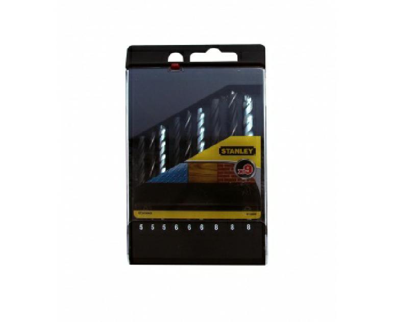 Cassette con 9 brocas combinadas HSS-R metal: - Unid: 9