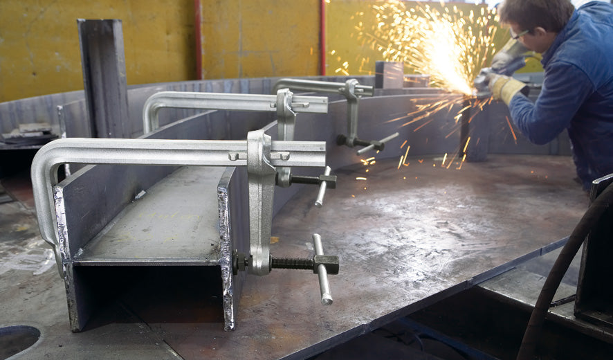 Bessey STBS50 -  Tornillo de apriete de acero forjado de alta potencia STBS 500 mm