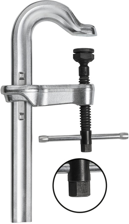 Bessey STBVC15 -  Tornillo de apriete de acero forjado de alta potencia STBVC 150 mm