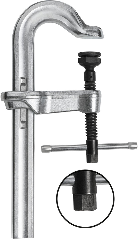 Bessey STBVC15 -  Tornillo de apriete de acero forjado de alta potencia STBVC 150 mm