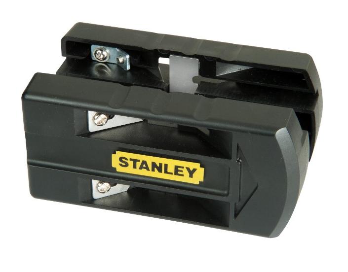 STANLEY Cepillo Perfilador de cantos doble, Ajustable de 12,5mm a 25,4mm. Realiza canteado sobrante sin dañar la madera, Acabados biselados, STHT0-16139