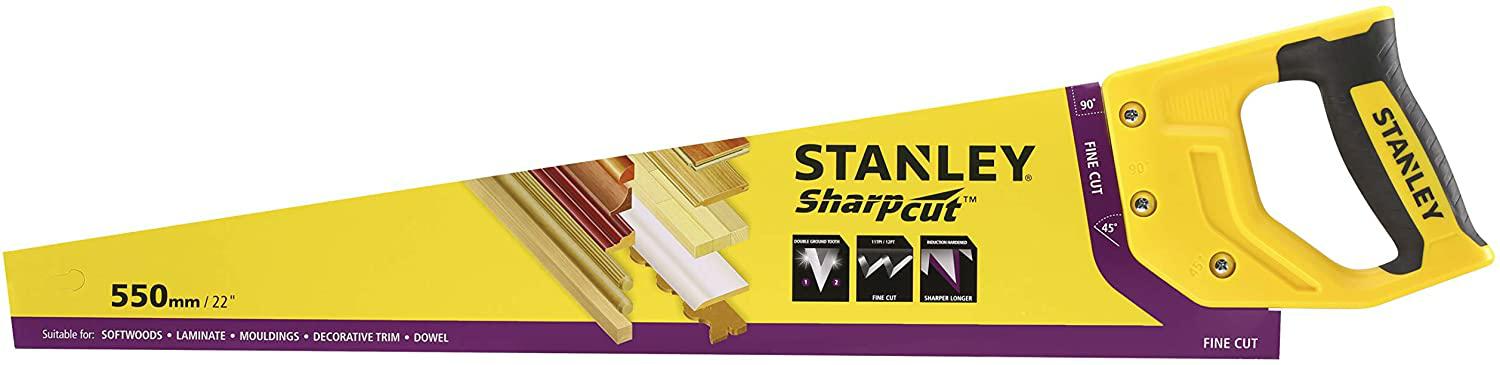 STANLEY STHT20372-1 - Serrucho universal 22”/550mm 11TPI