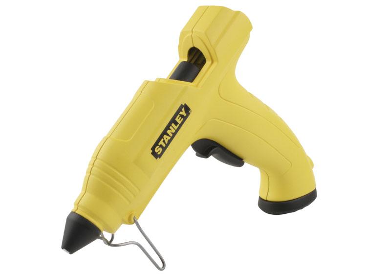 Stanley STHT6-70416 - Pistola de Cola Termofusible con/sin cable, 25W, Negro/Amarillo