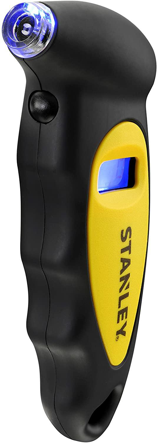 STANLEY STHT80874-0 Medidor Digital de presión de neumáticos, Color Negro