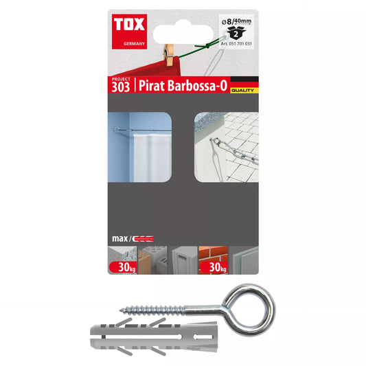 Tox Taco de pared con gancho Pirat Barbossa