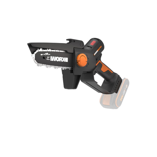 Worx WG325E.9 - Mini motosierra podadora 12cm BL NITRO 20V (S/bat)