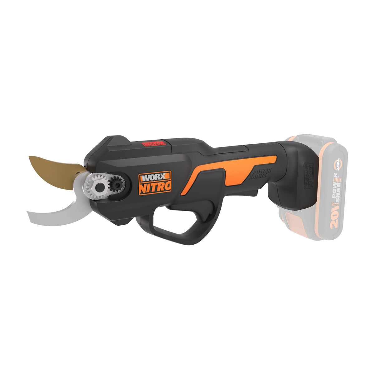 Worx WG330E.9 - Tijeras de podar 22cm BL NITRO 20V (S/bat)