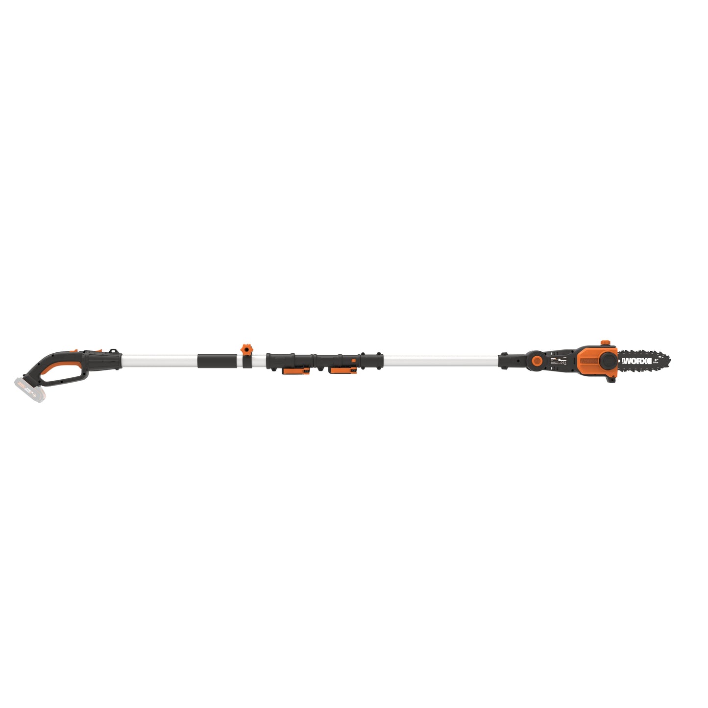 Worx WG349E.9 - Motosierra podadora de altura 20cm 20V (S/bat)
