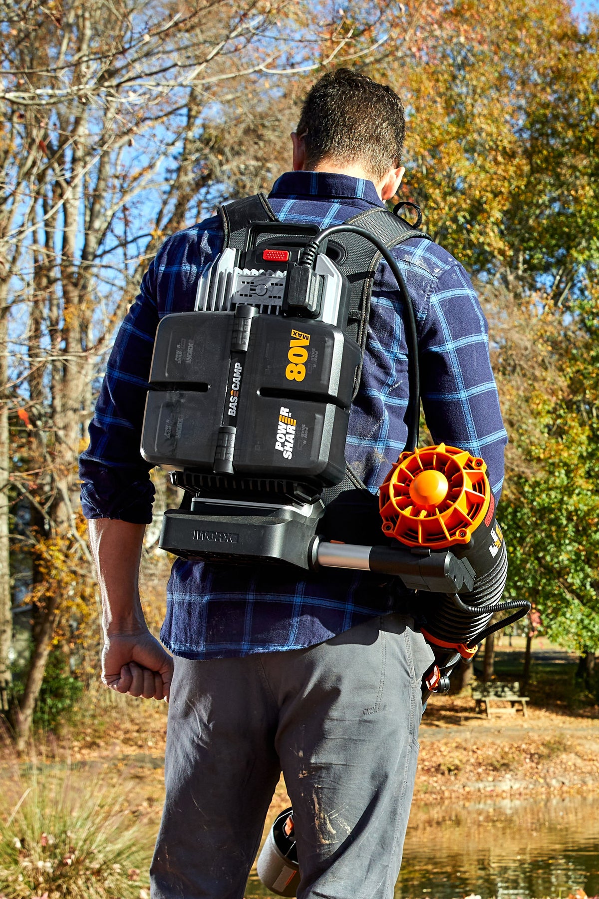 Worx WG572E - Soplador Leafjet BL NITRO 40V (2*20V) (S/bat)