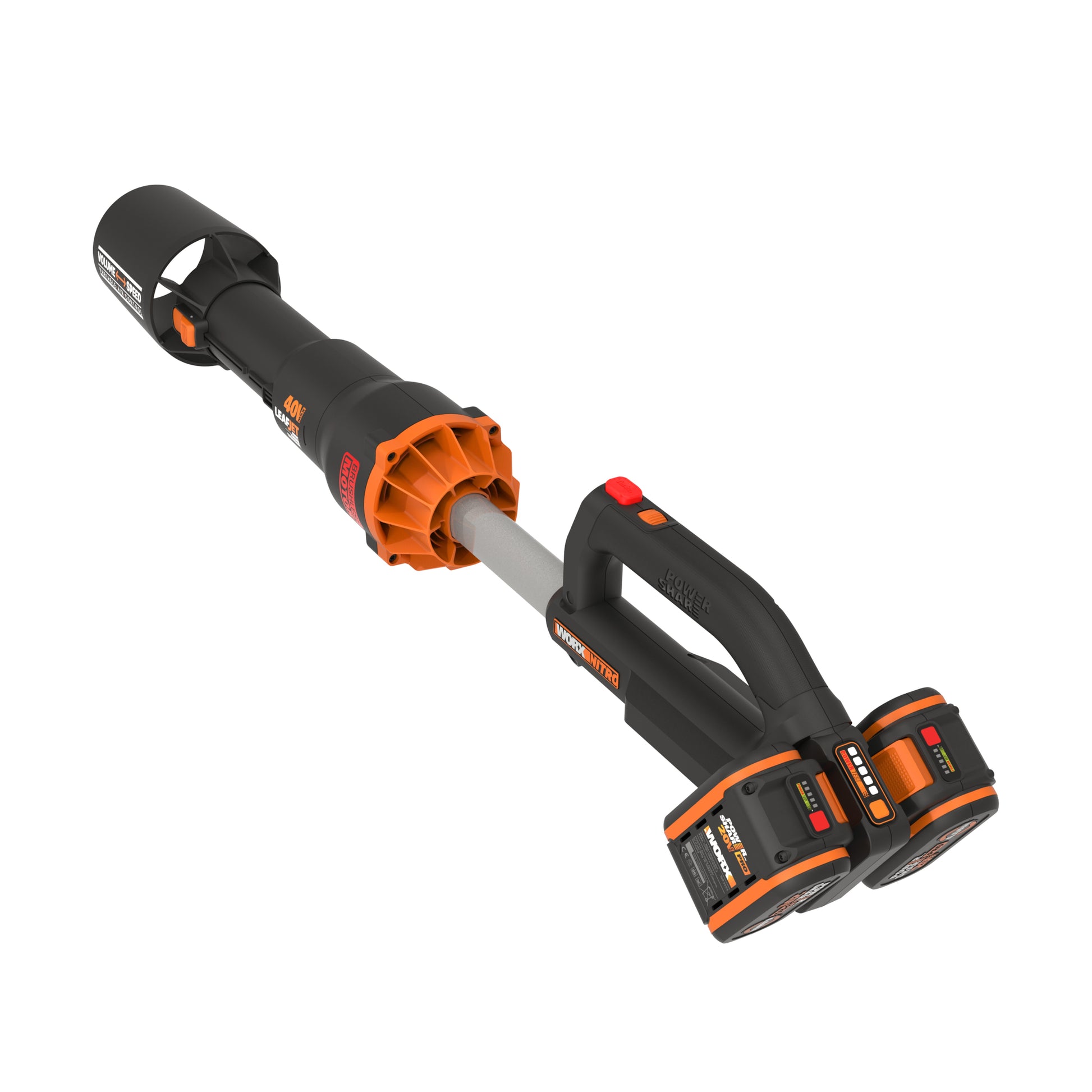 Worx WG585E - Soplador Compact Leafjet BL NITRO 40V (2*20V) (2bat 4,0Ah)
