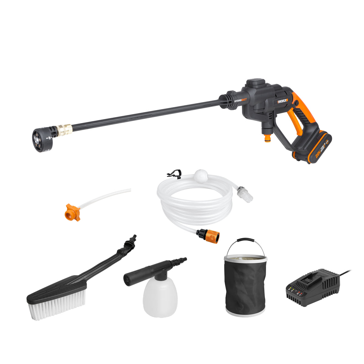 Worx WG620E.2 - Hydroshot 20V + accesorios (1bat 2,0Ah)