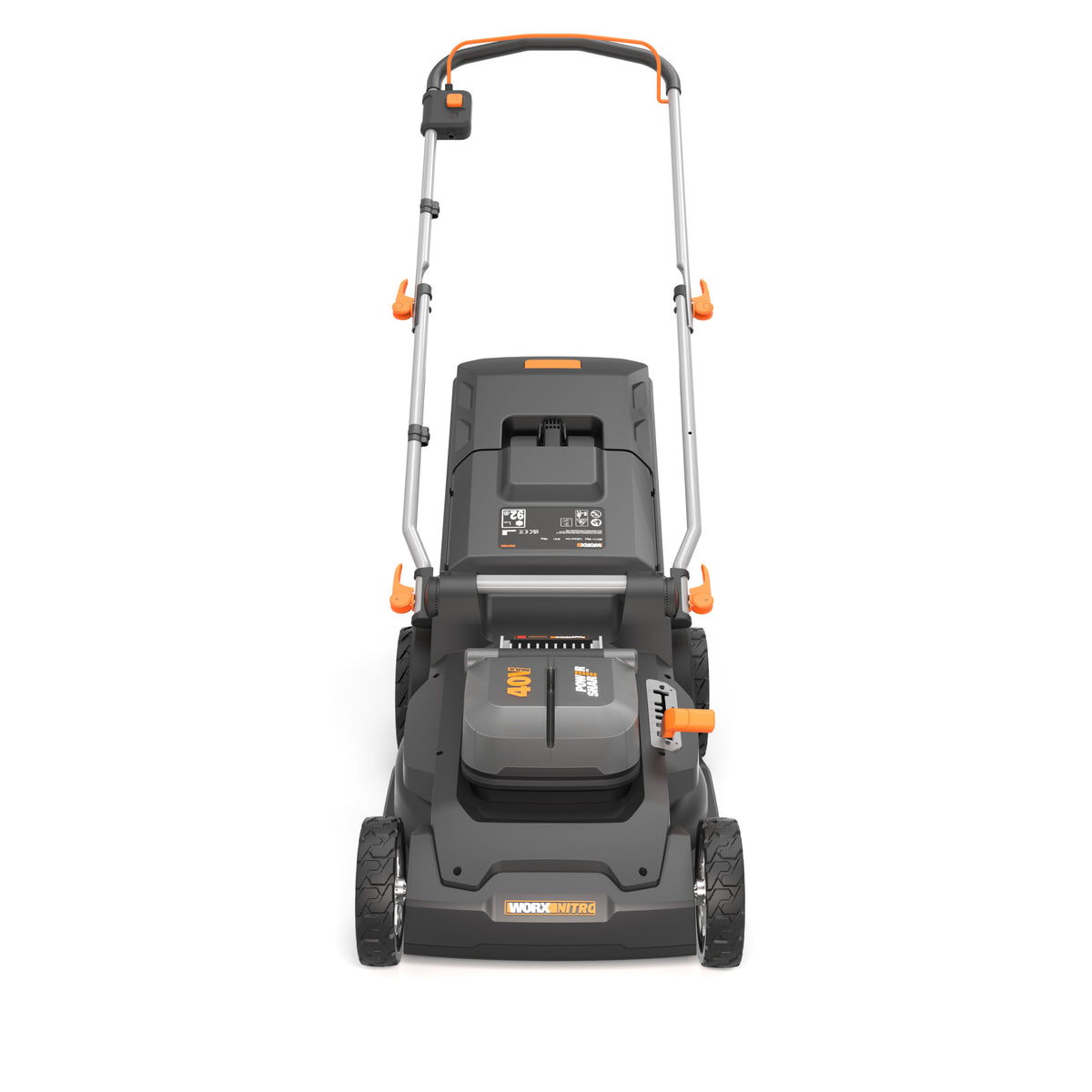 Worx WG745E - Cortacésped 41 cm BL NITRO 40V (2*20V) (2bat 4,0Ah)
