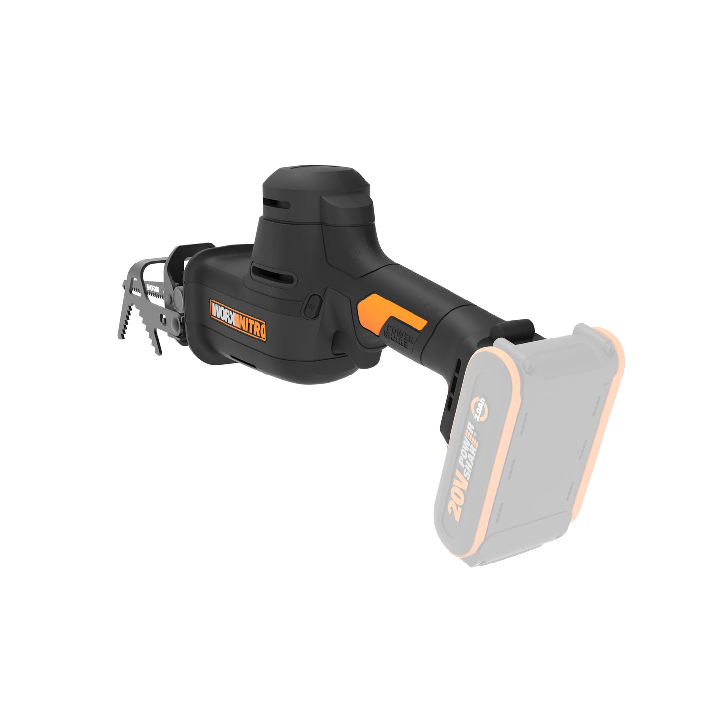Worx WG893E.9 - Serrucho Multifunción 26mm BL NITRO 20V (S/bat)