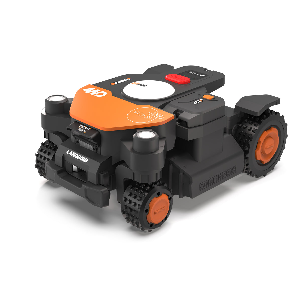 Worx WR340E - Robot Cortacésped Landroid Vision CLOUD 4WD 600M2