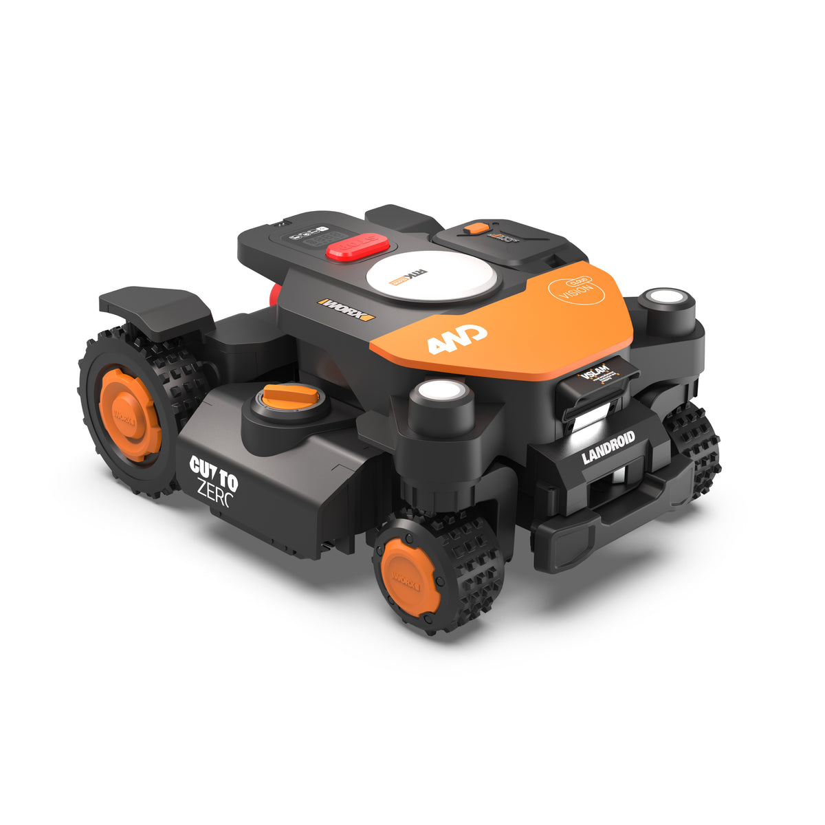 Worx WR344E - Robot Cortacésped Landroid Vision CLOUD 4WD 4000M2