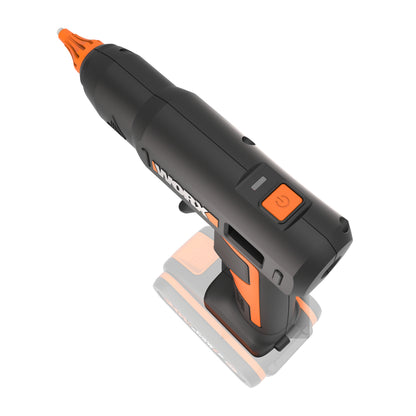 Worx WX045.9 - Pistola de silicona 20V (S/bat)