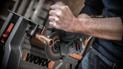 Worx WX814 - Amoladora angular 125mm BL NITRO 20V (1bat 4,0Ah)