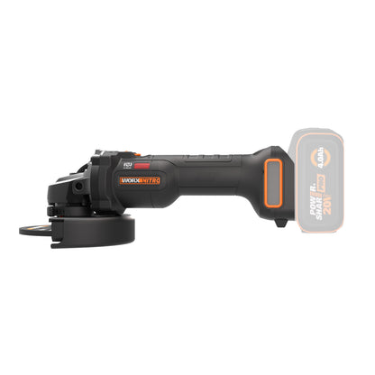 Worx WX814.9 - Amoladora angular 125mm BL NITRO 20V (S/bat)