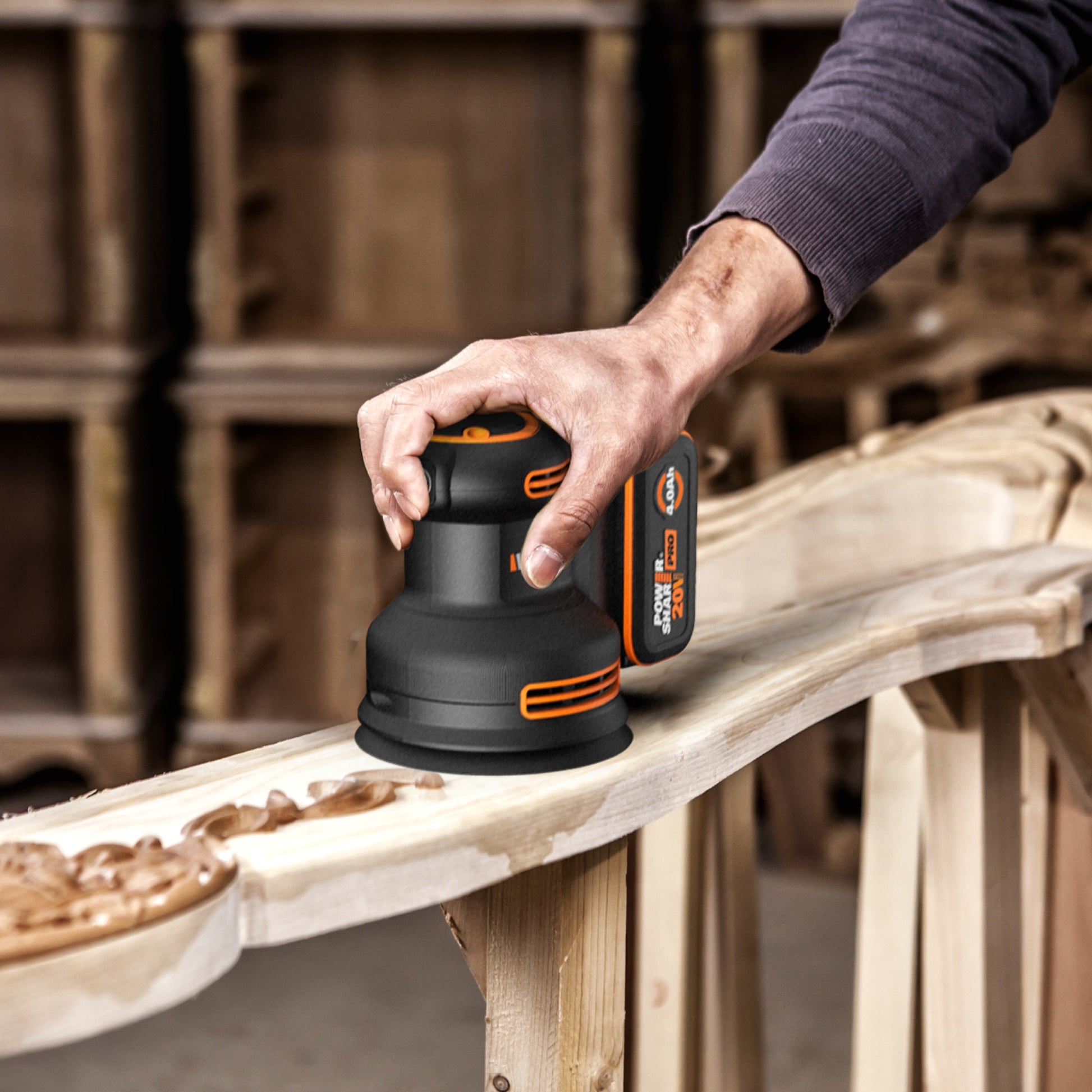 Worx WX823.9 - Multilijadora 20V BL NITRO (S/bat)