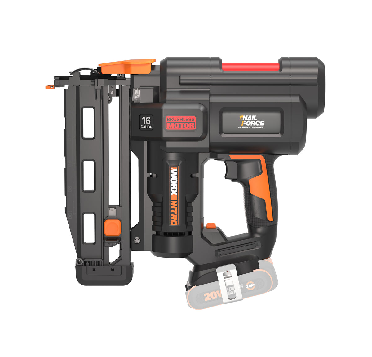 Worx WX841.9 - Clavadora BL NITRO 20V (S/bat)