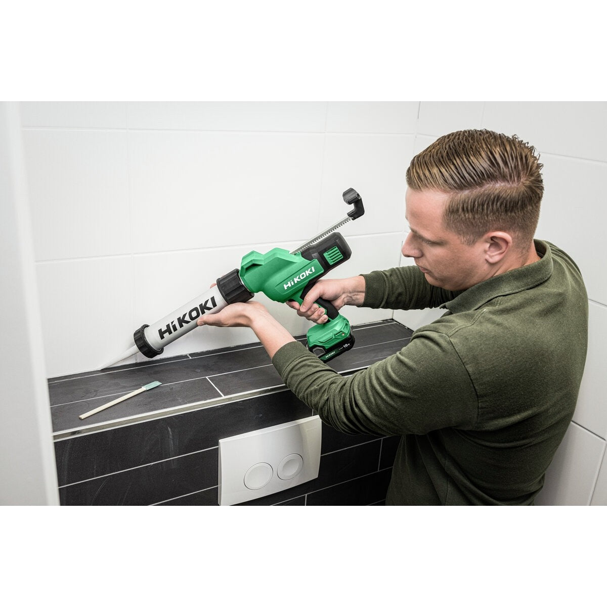Hikoki AC18DAW5Z - Pistola para aplicar silicona de batería AC18DAW5Z