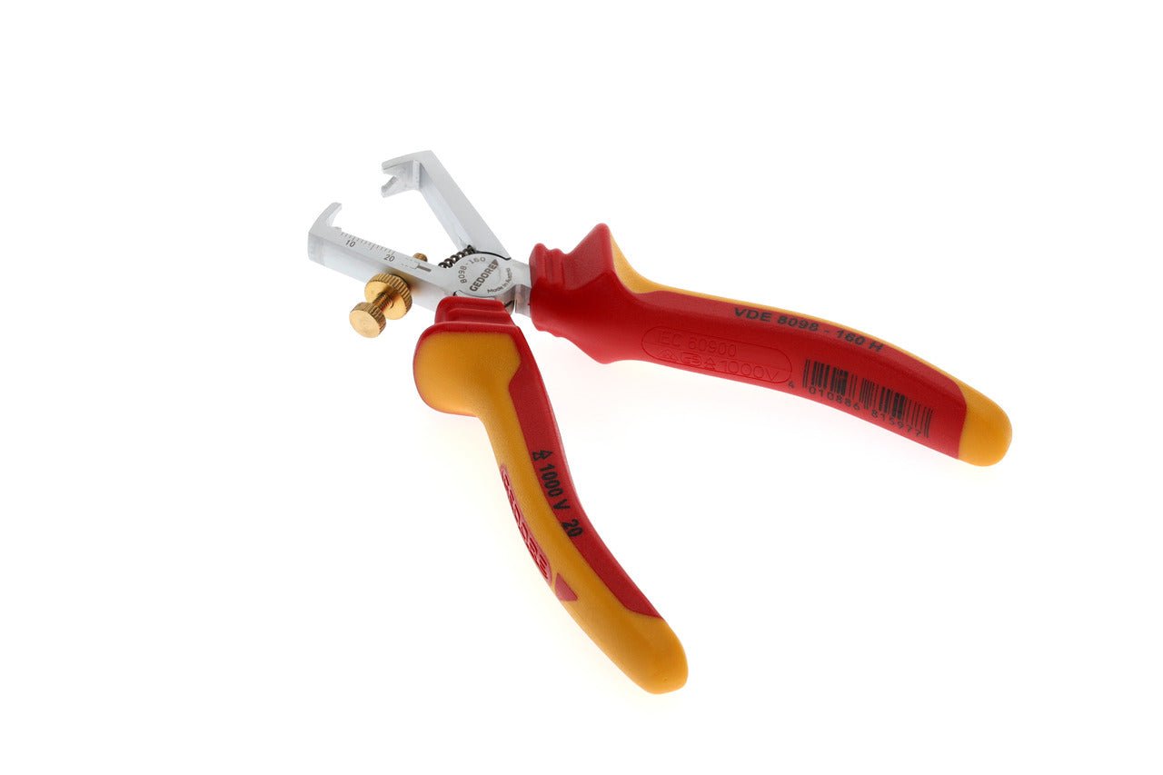 Alicate pelacables aislado VDE 160 mm 8098-160 H - Ferrotecnia
