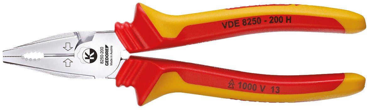 Alicate universal VDE 200 mm 8250-200 H - Ferrotecnia