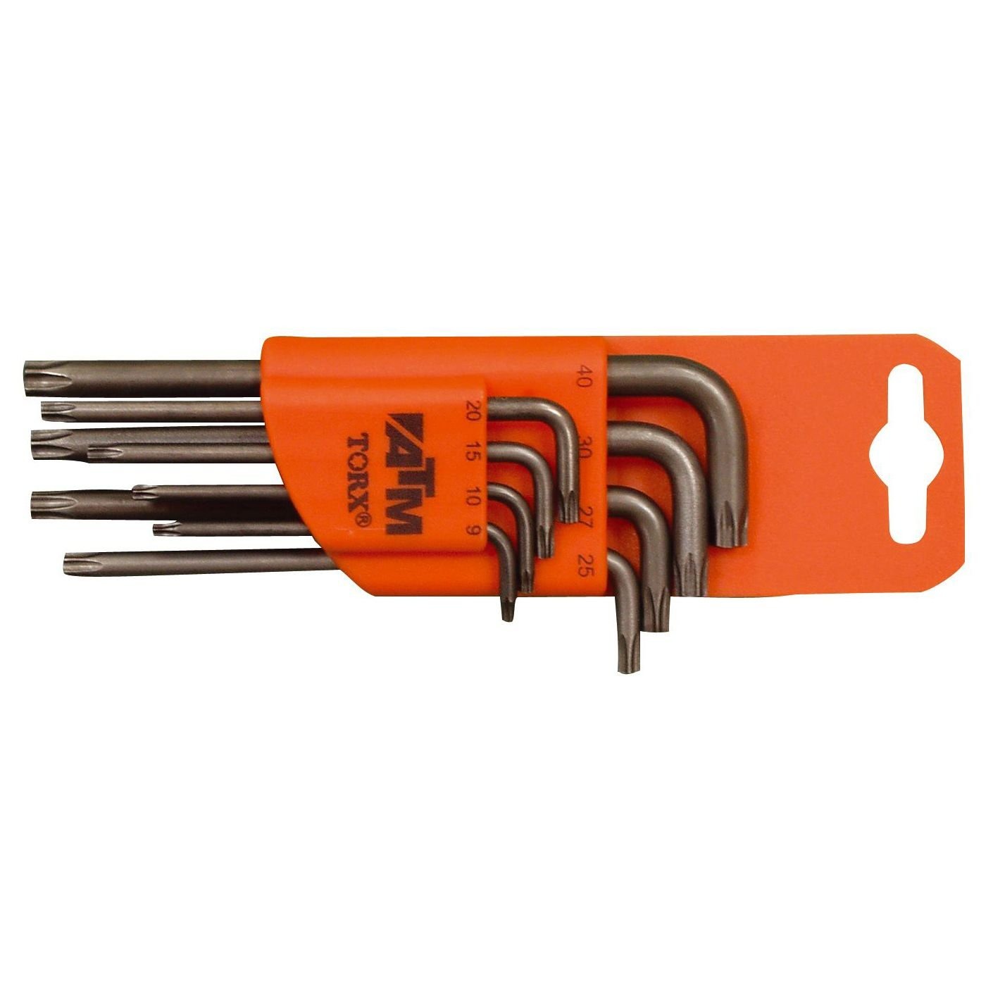 ATM Wrenches &amp; Sockets A1401 - Set of 8 Torx Long Offset Wrenches (T9-T40)