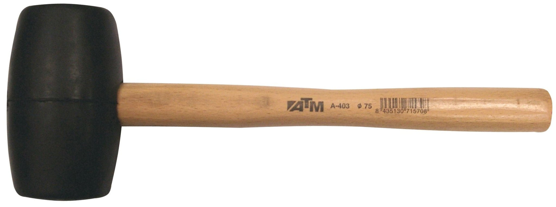 ATM Mazas Maza de goma mango madera - Ferrotecnia