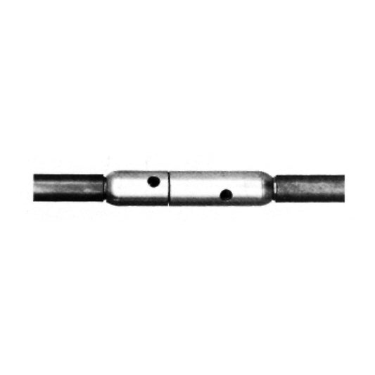 ATM 770002 - Guide-to-guide swivel coupling for 9 mm guide (M12 thread; 80 mm long)