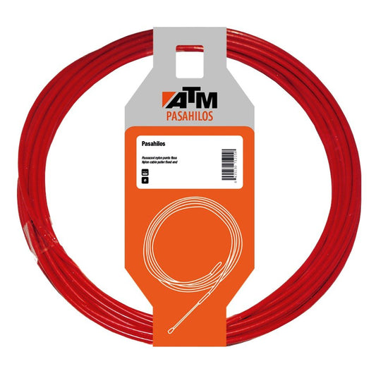 ATM Pasahilos Guía pasahilos de acero/nylon de 4 mm con punta intercambiable serie 76 - Ferrotecnia