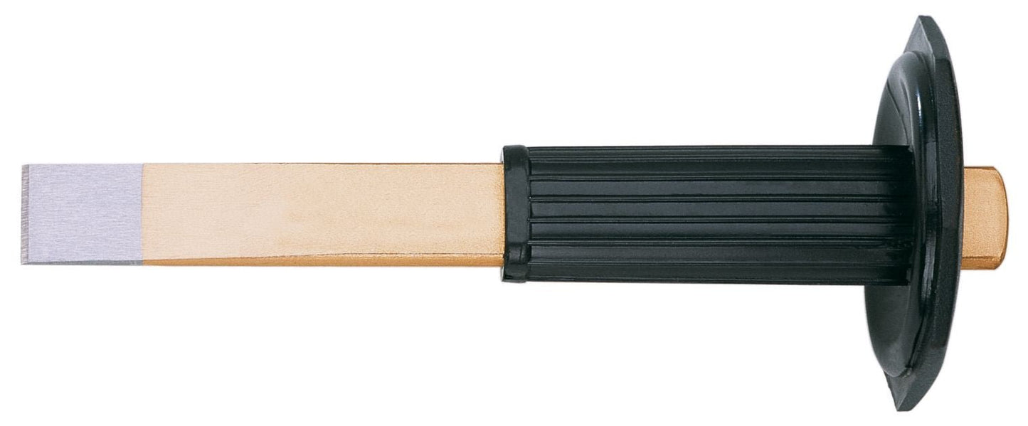 ATM Percusión 381240D - Escarpa plana con empuñadura de seguridad Serie dorada (Largo 240 mm ) - Ferrotecnia