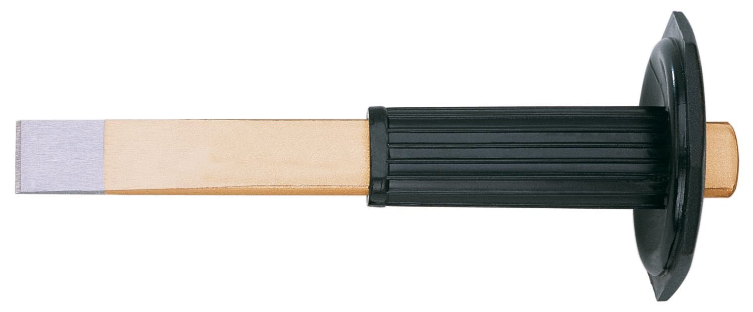 ATM Percusión 381240D - Escarpa plana con empuñadura de seguridad Serie dorada (Largo 240 mm ) - Ferrotecnia