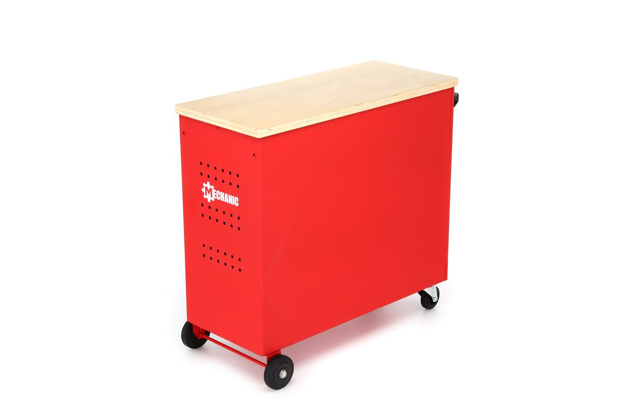 Banco de trabajo móvil MECHANIC, con 6 cajones 988x431x935 mm - Ferrotecnia