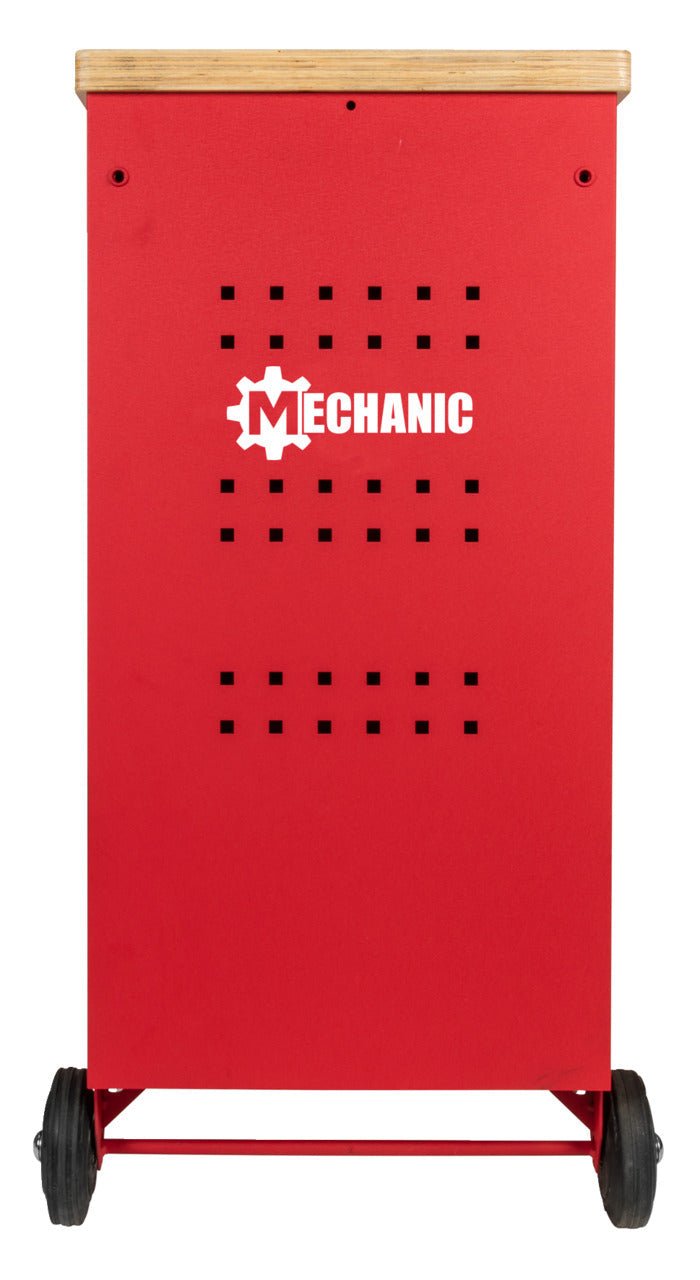 Banco de trabajo móvil MECHANIC, con 6 cajones 988x431x935 mm - Ferrotecnia