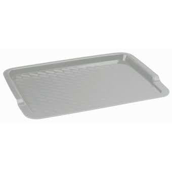 Bandeja rectangular gris 43 x 32,5 cm de Curver