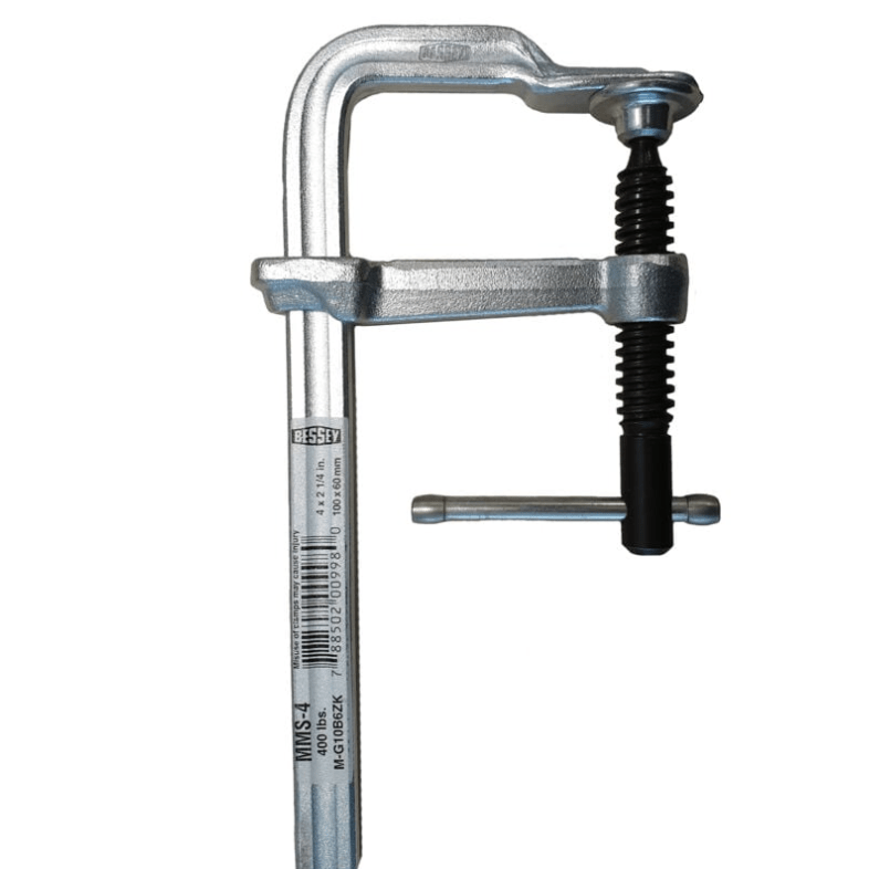 Bessey GS30B6ZK - Tornillo de apriete todo acero con pasador metálico en cruz Bessey ClassiX GS-K 300/60