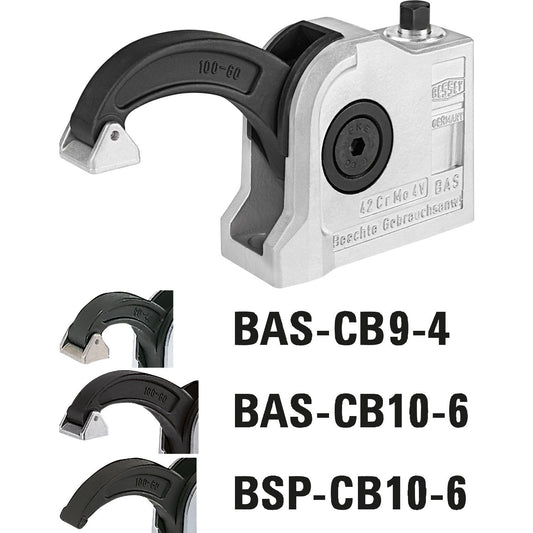 Bessey BASCB106 -  Mordaza compacta para máquinas Serie BAS-CB 97 mm