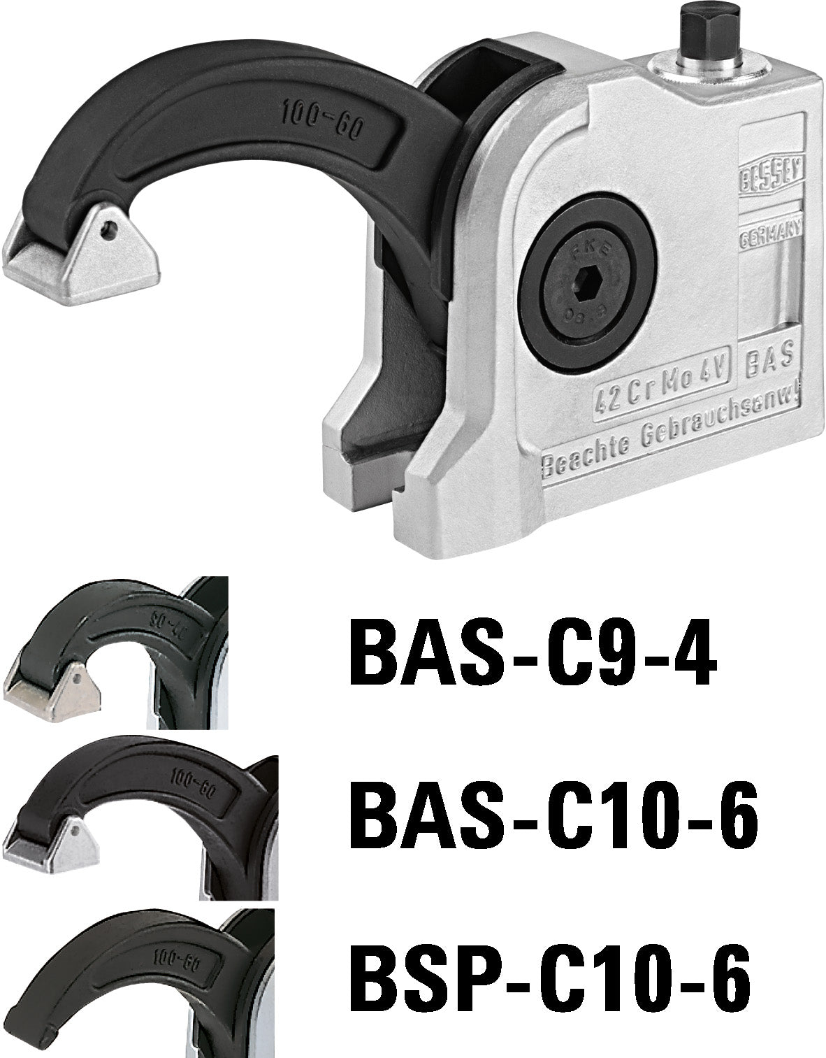 Bessey BSP - C10 - 6 - Mordaza compacta para máquina Bessey BSP - C10 - 6 - Ferrotecnia