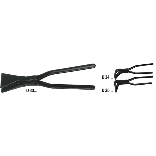 Bessey D34-60 - Alicate de plegado curvado Bessey 45° D34-60