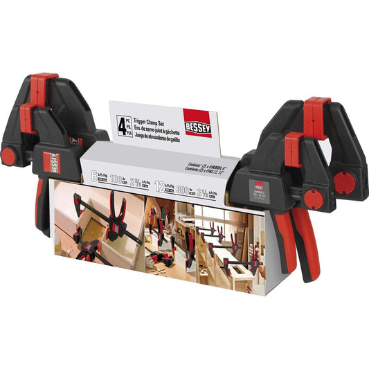 Bessey ‎EZM-EZL-SET - Set of 4 clamping screws