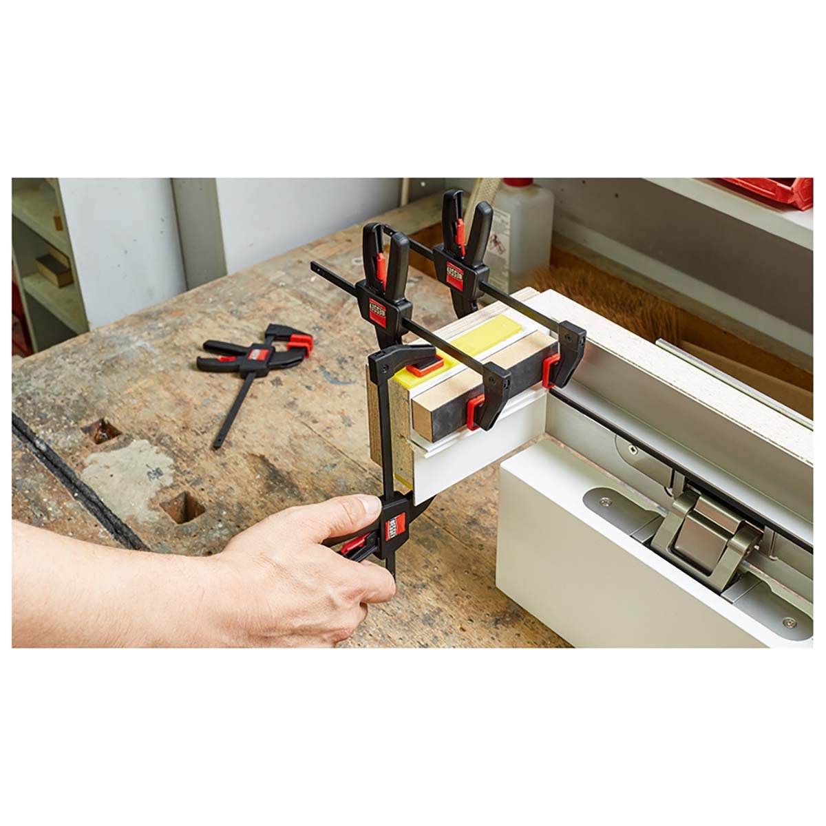 Bessey EZXL30 - 9 - Tornillo de apriete monomanual Bessey EZXL 300/90 - Ferrotecnia